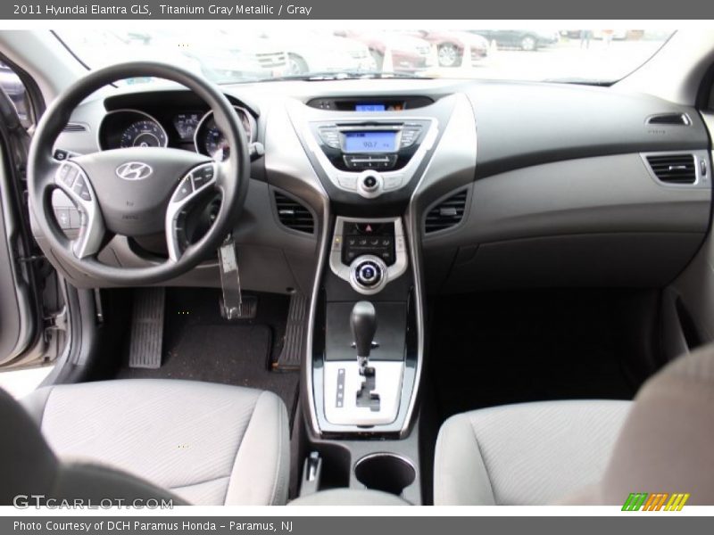 Titanium Gray Metallic / Gray 2011 Hyundai Elantra GLS