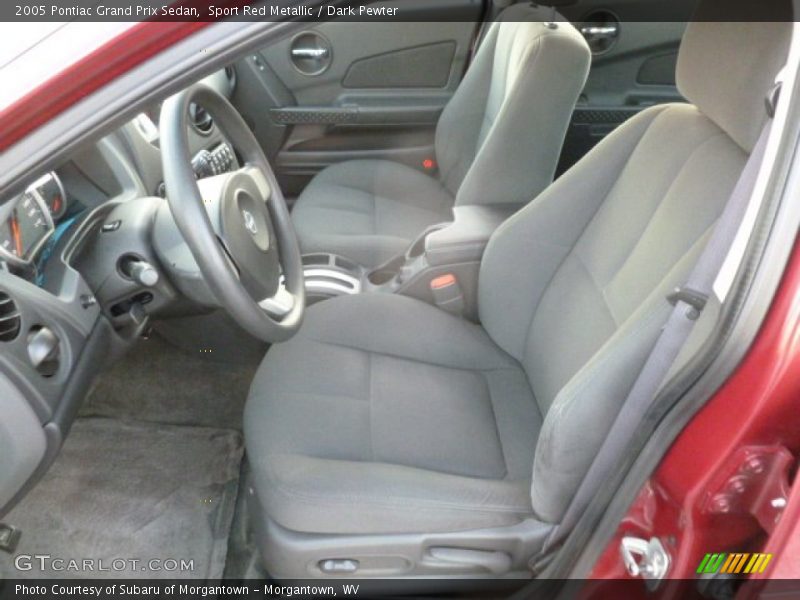 Sport Red Metallic / Dark Pewter 2005 Pontiac Grand Prix Sedan