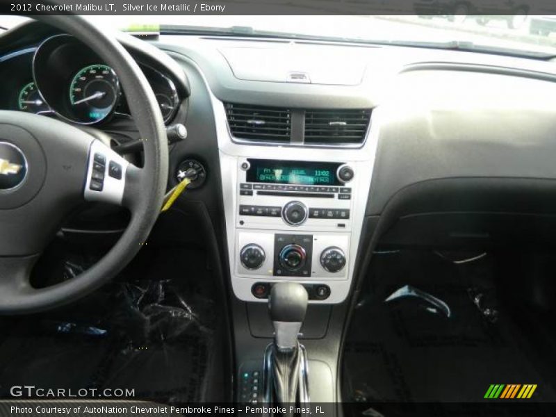 Silver Ice Metallic / Ebony 2012 Chevrolet Malibu LT
