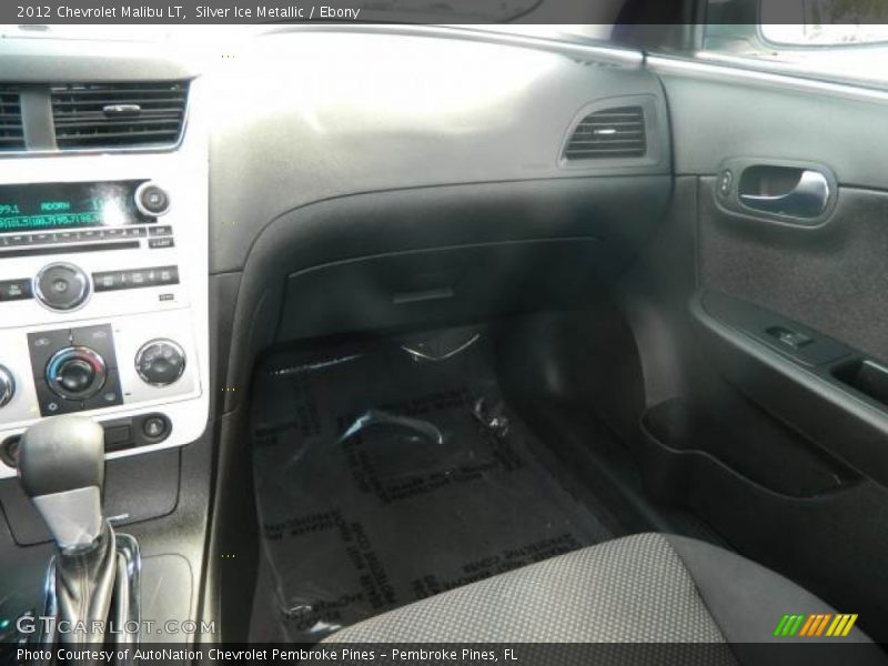 Silver Ice Metallic / Ebony 2012 Chevrolet Malibu LT