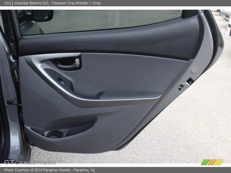 Titanium Gray Metallic / Gray 2011 Hyundai Elantra GLS