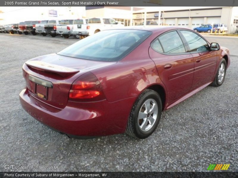 Sport Red Metallic / Dark Pewter 2005 Pontiac Grand Prix Sedan