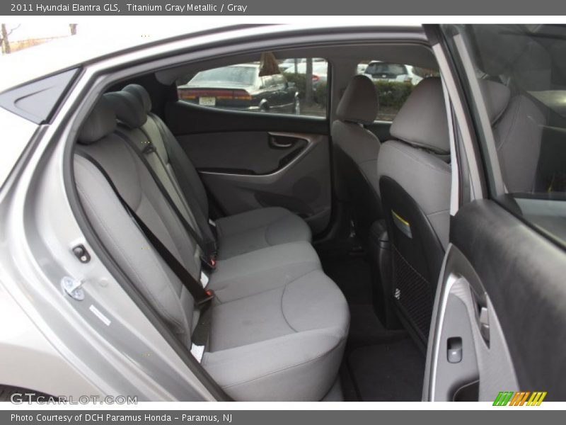 Titanium Gray Metallic / Gray 2011 Hyundai Elantra GLS