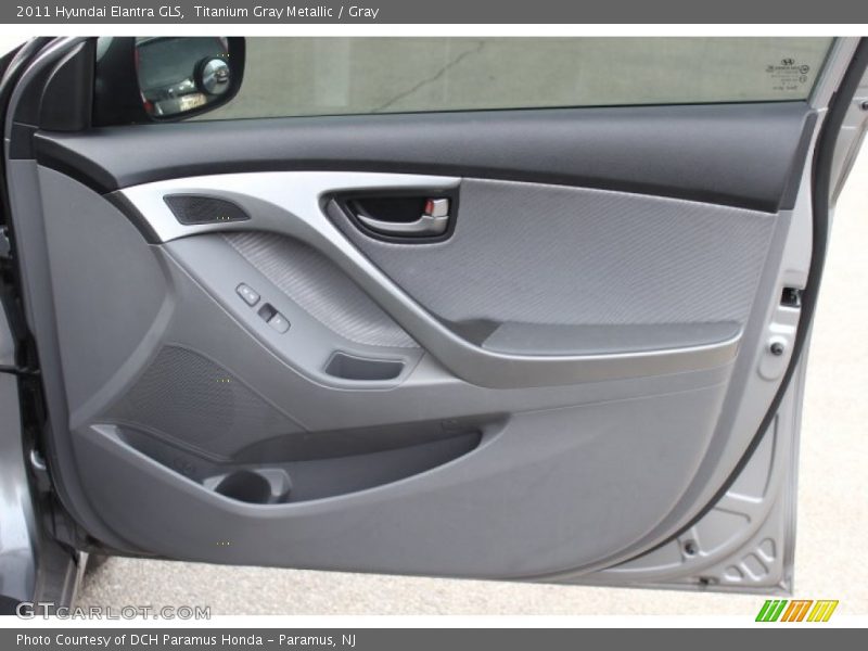 Titanium Gray Metallic / Gray 2011 Hyundai Elantra GLS
