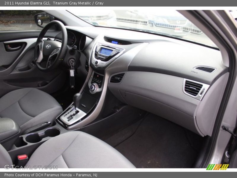 Titanium Gray Metallic / Gray 2011 Hyundai Elantra GLS