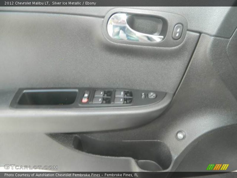 Silver Ice Metallic / Ebony 2012 Chevrolet Malibu LT