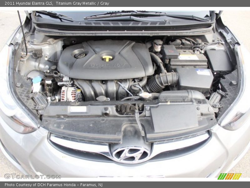 Titanium Gray Metallic / Gray 2011 Hyundai Elantra GLS