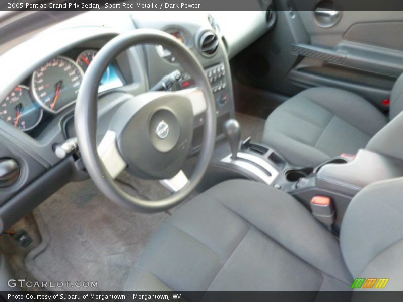 Sport Red Metallic / Dark Pewter 2005 Pontiac Grand Prix Sedan