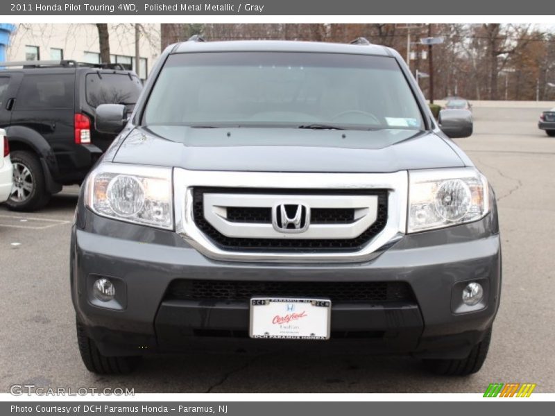 Polished Metal Metallic / Gray 2011 Honda Pilot Touring 4WD
