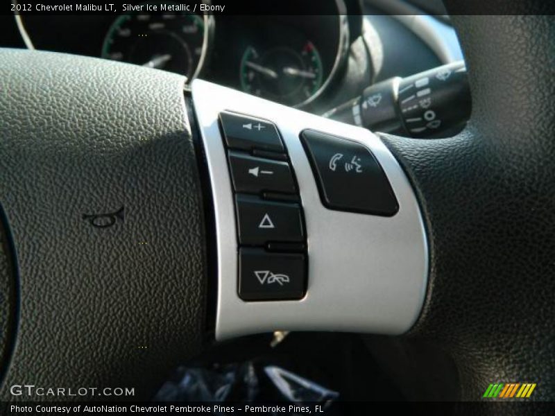 Silver Ice Metallic / Ebony 2012 Chevrolet Malibu LT