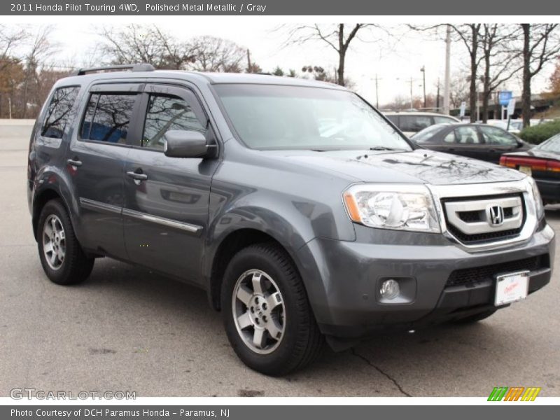 Polished Metal Metallic / Gray 2011 Honda Pilot Touring 4WD