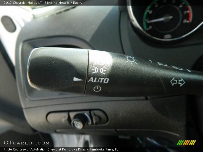 Silver Ice Metallic / Ebony 2012 Chevrolet Malibu LT