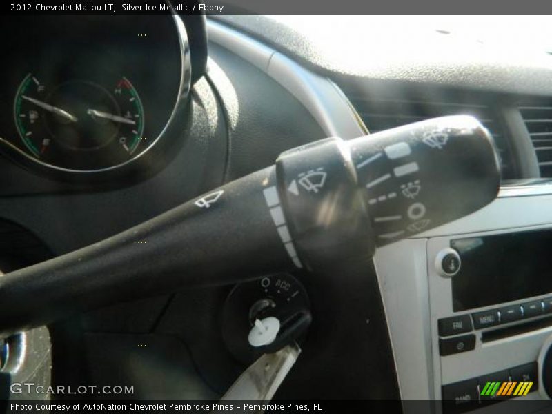 Silver Ice Metallic / Ebony 2012 Chevrolet Malibu LT