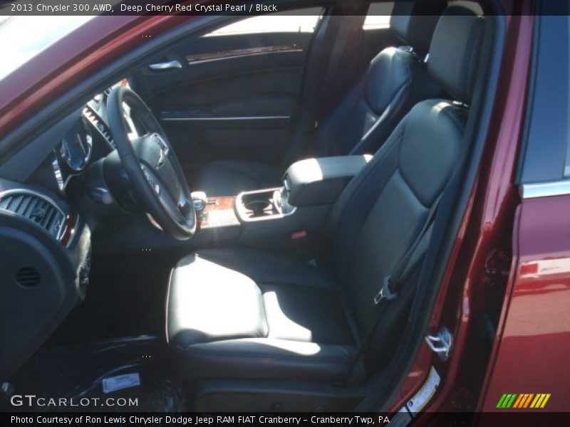 Deep Cherry Red Crystal Pearl / Black 2013 Chrysler 300 AWD
