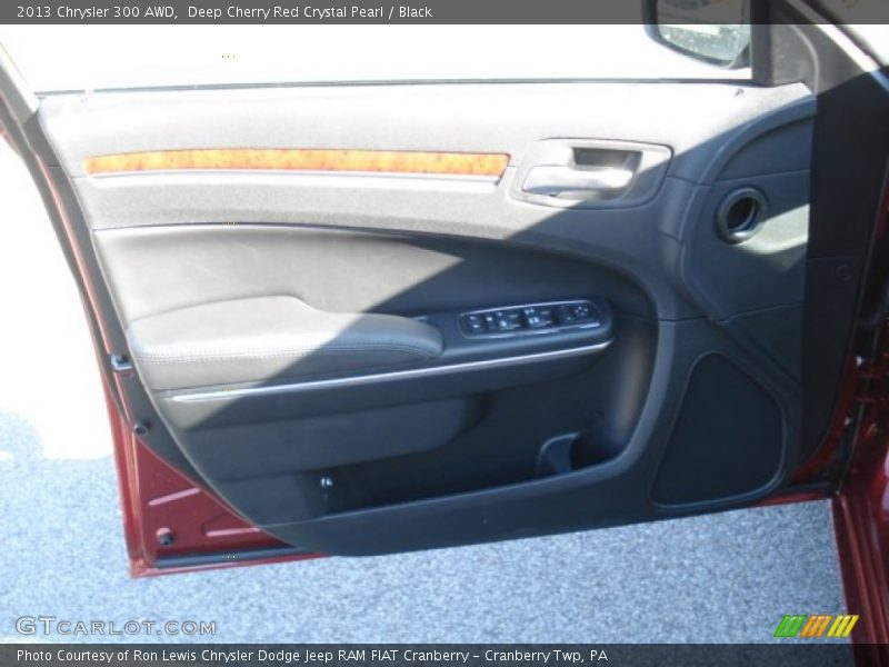 Deep Cherry Red Crystal Pearl / Black 2013 Chrysler 300 AWD