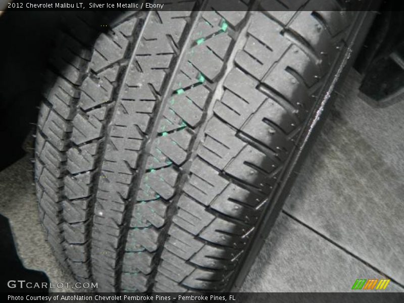 Silver Ice Metallic / Ebony 2012 Chevrolet Malibu LT