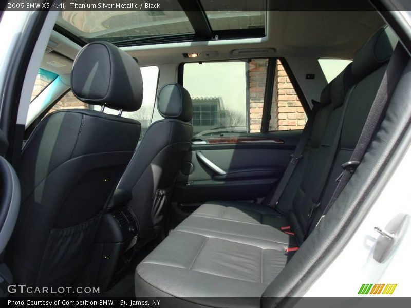Titanium Silver Metallic / Black 2006 BMW X5 4.4i