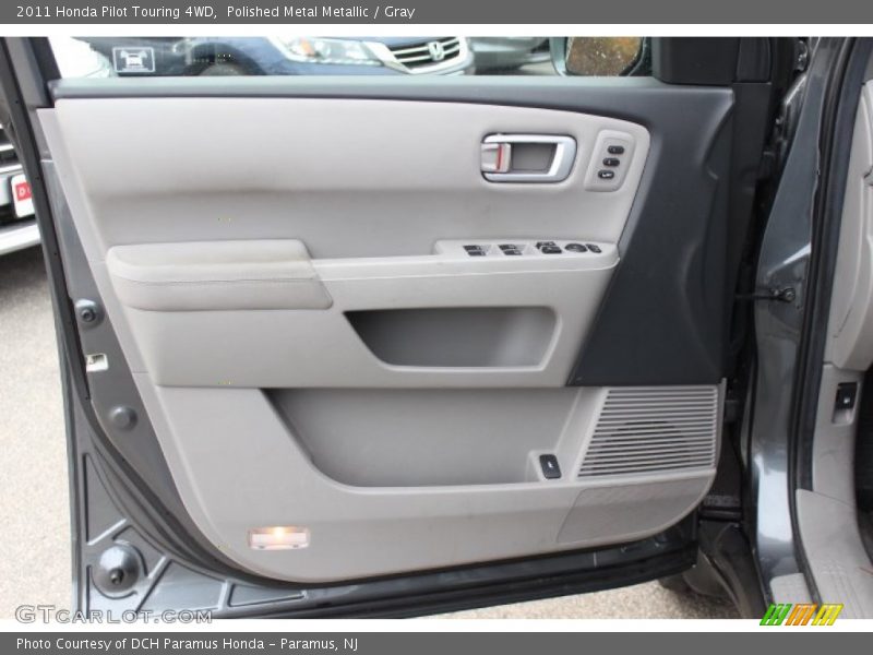 Polished Metal Metallic / Gray 2011 Honda Pilot Touring 4WD