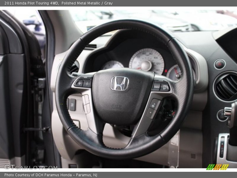 Polished Metal Metallic / Gray 2011 Honda Pilot Touring 4WD