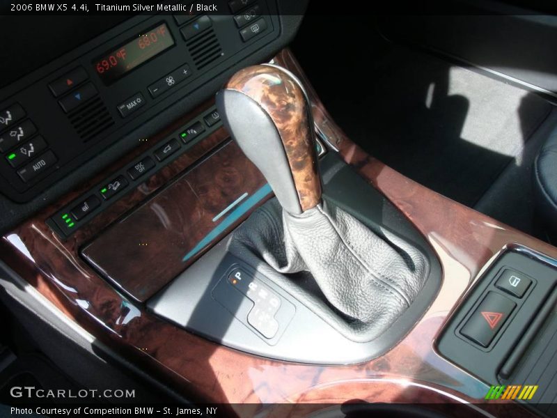 Titanium Silver Metallic / Black 2006 BMW X5 4.4i