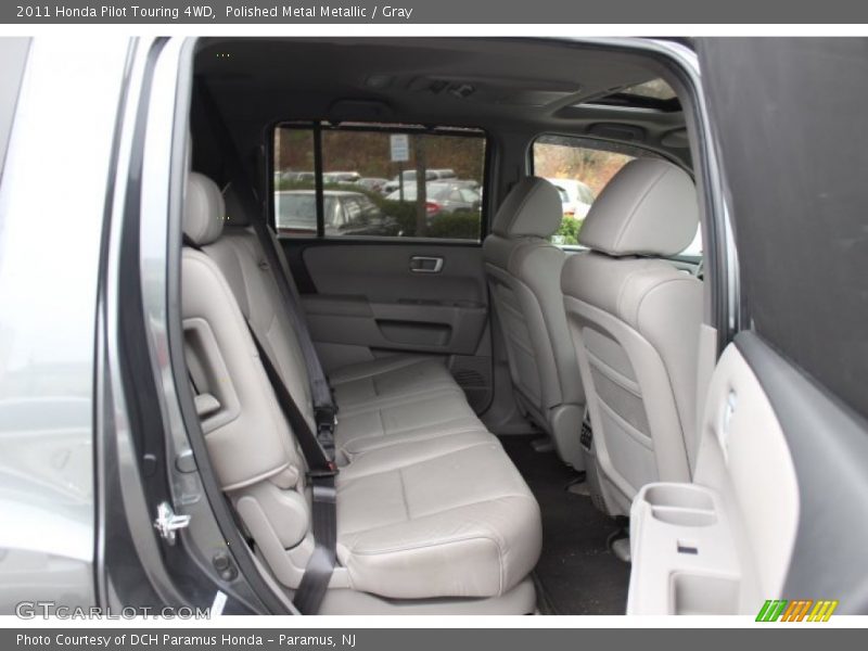 Polished Metal Metallic / Gray 2011 Honda Pilot Touring 4WD