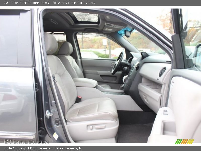 Polished Metal Metallic / Gray 2011 Honda Pilot Touring 4WD