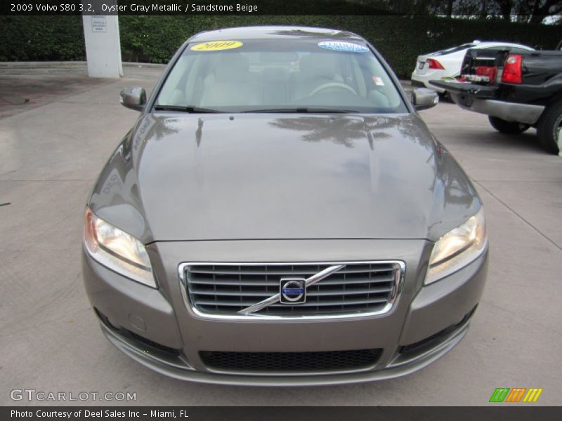 Oyster Gray Metallic / Sandstone Beige 2009 Volvo S80 3.2