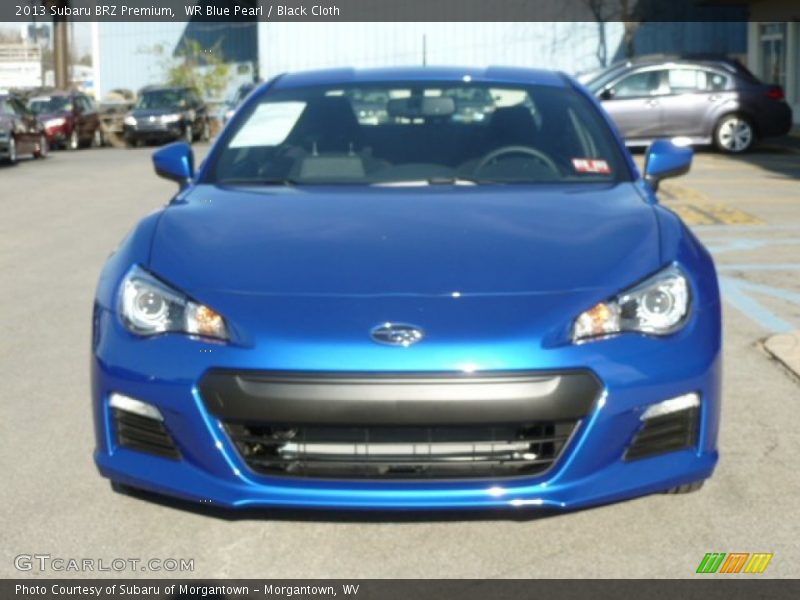 WR Blue Pearl / Black Cloth 2013 Subaru BRZ Premium