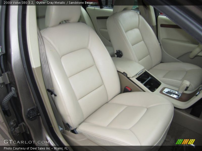 Oyster Gray Metallic / Sandstone Beige 2009 Volvo S80 3.2