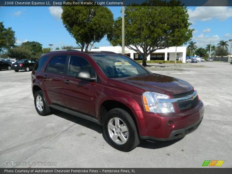 Front 3/4 View of 2008 Equinox LS
