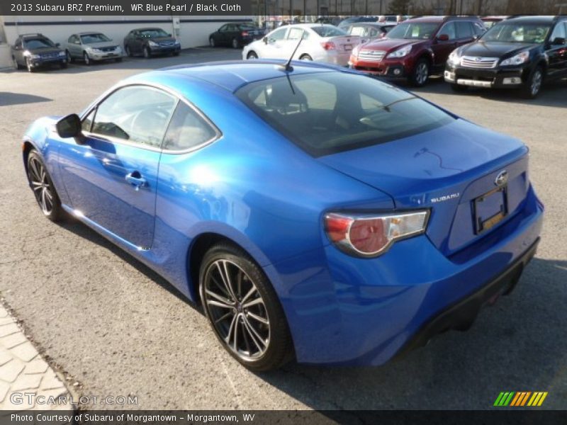  2013 BRZ Premium WR Blue Pearl