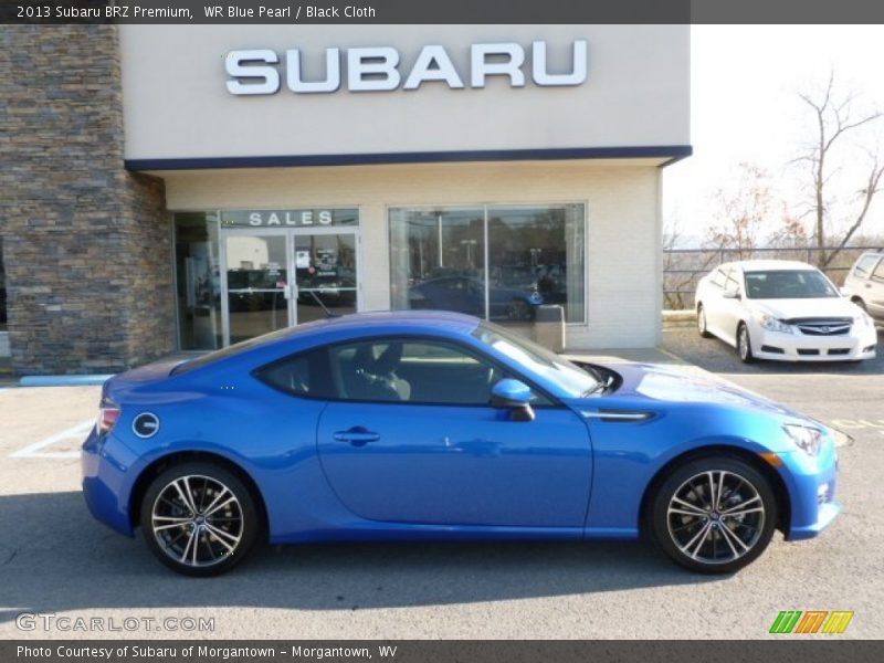 WR Blue Pearl / Black Cloth 2013 Subaru BRZ Premium