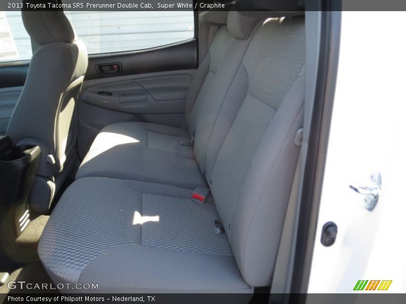 Super White / Graphite 2013 Toyota Tacoma SR5 Prerunner Double Cab