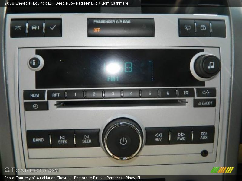 Audio System of 2008 Equinox LS