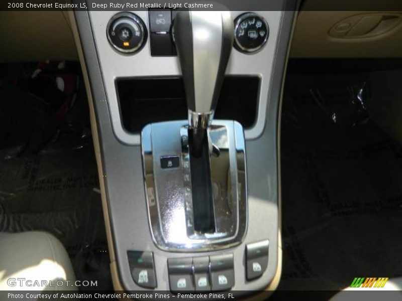  2008 Equinox LS 5 Speed Automatic Shifter