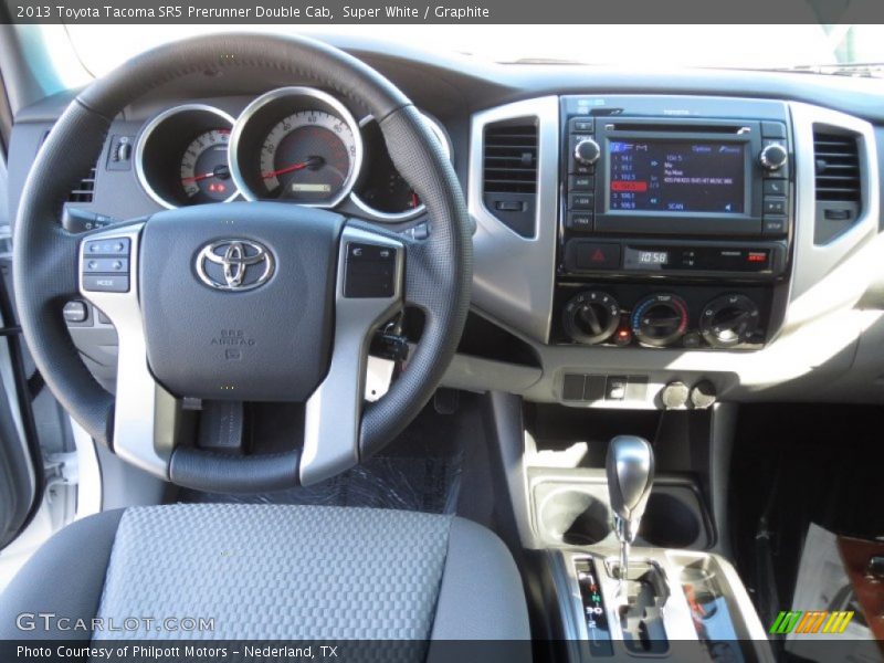 Dashboard of 2013 Tacoma SR5 Prerunner Double Cab