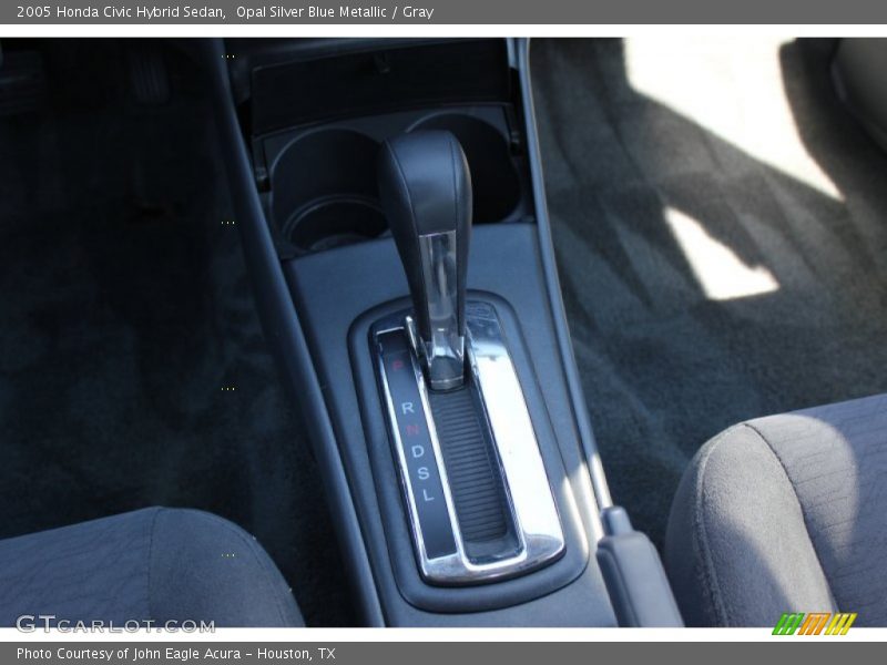 Opal Silver Blue Metallic / Gray 2005 Honda Civic Hybrid Sedan