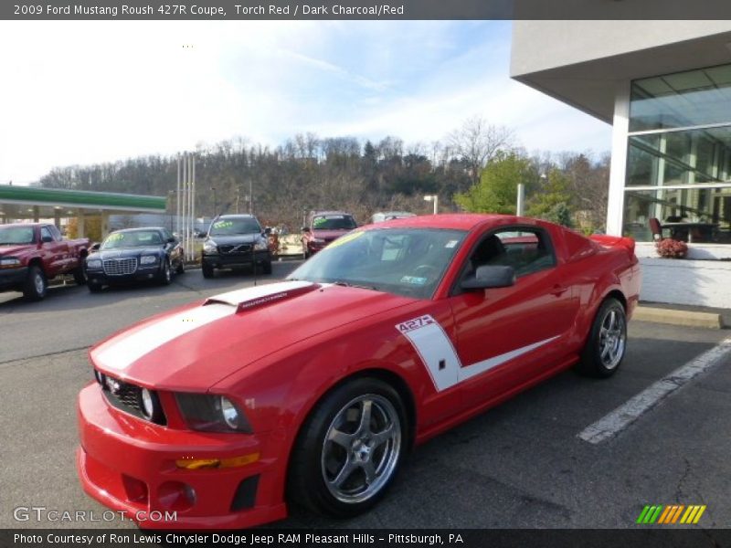 Torch Red / Dark Charcoal/Red 2009 Ford Mustang Roush 427R Coupe