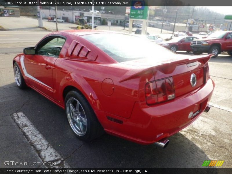 Torch Red / Dark Charcoal/Red 2009 Ford Mustang Roush 427R Coupe