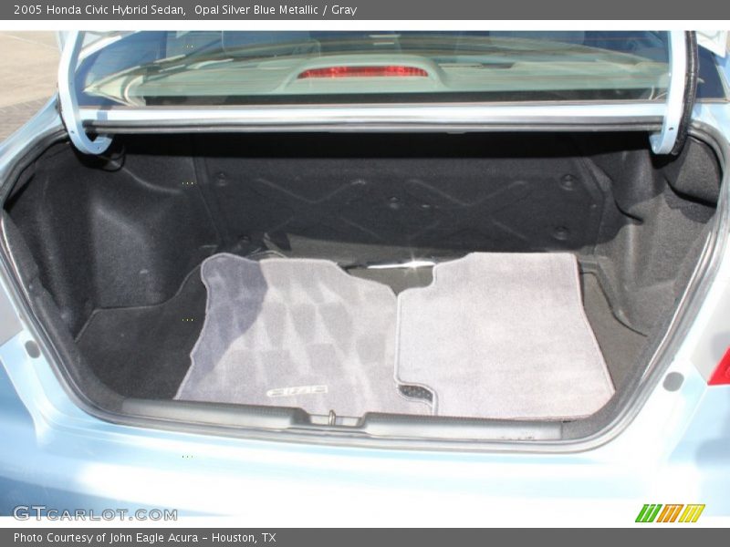 Opal Silver Blue Metallic / Gray 2005 Honda Civic Hybrid Sedan