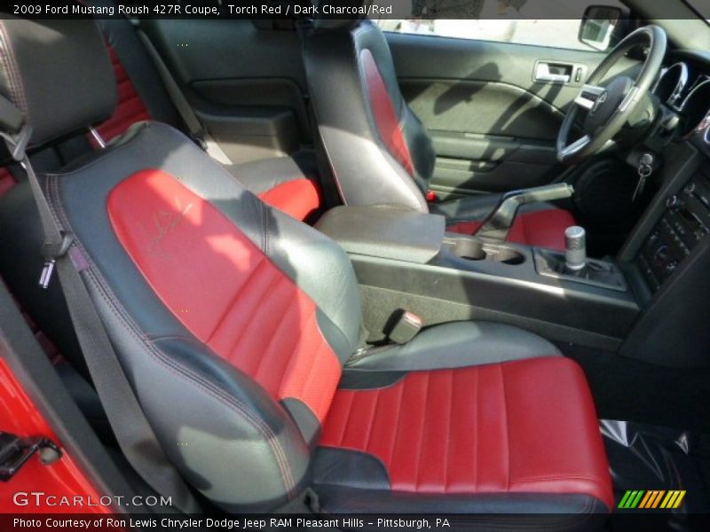  2009 Mustang Roush 427R Coupe Dark Charcoal/Red Interior