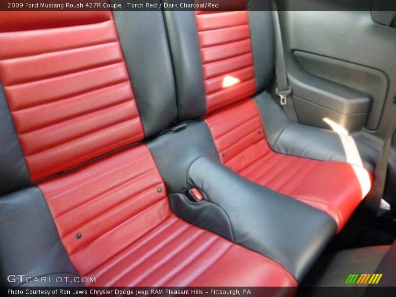 Rear Seat of 2009 Mustang Roush 427R Coupe