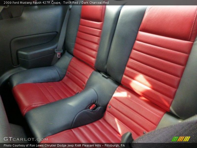 Rear Seat of 2009 Mustang Roush 427R Coupe