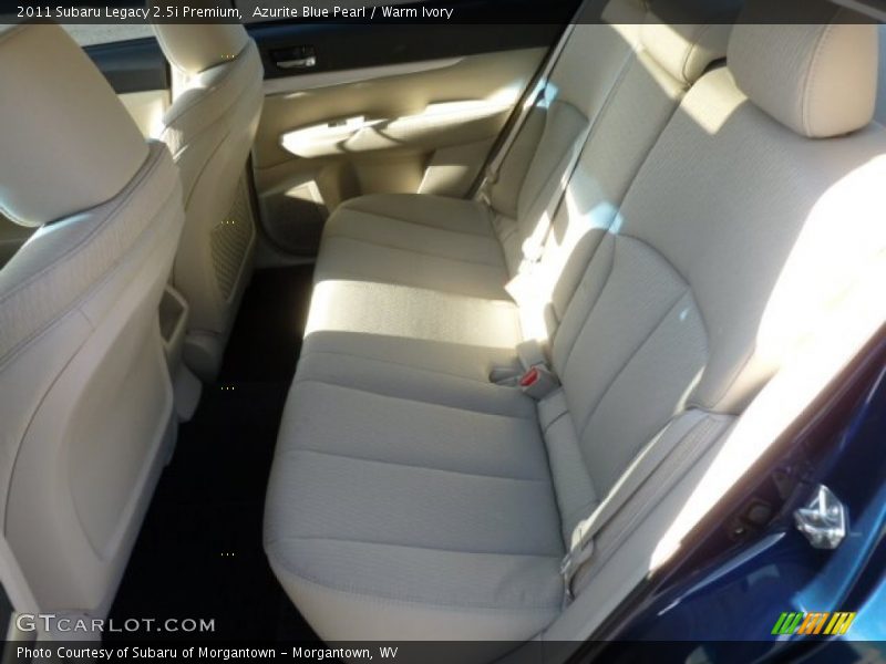 Azurite Blue Pearl / Warm Ivory 2011 Subaru Legacy 2.5i Premium