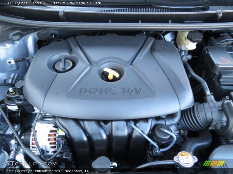  2013 Elantra GT Engine - 1.8 Liter DOHC 16-Valve D-CVVT 4 Cylinder