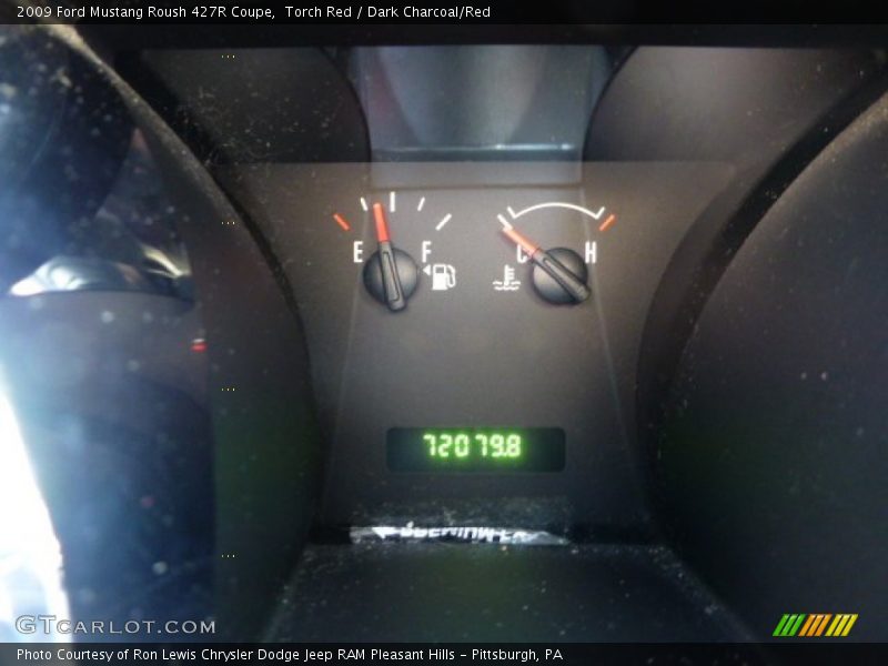 Torch Red / Dark Charcoal/Red 2009 Ford Mustang Roush 427R Coupe