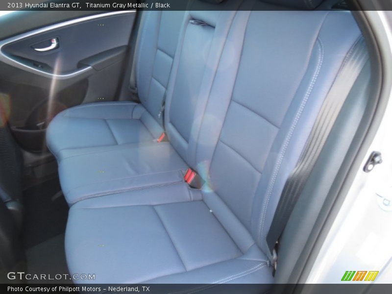 Titanium Gray Metallic / Black 2013 Hyundai Elantra GT