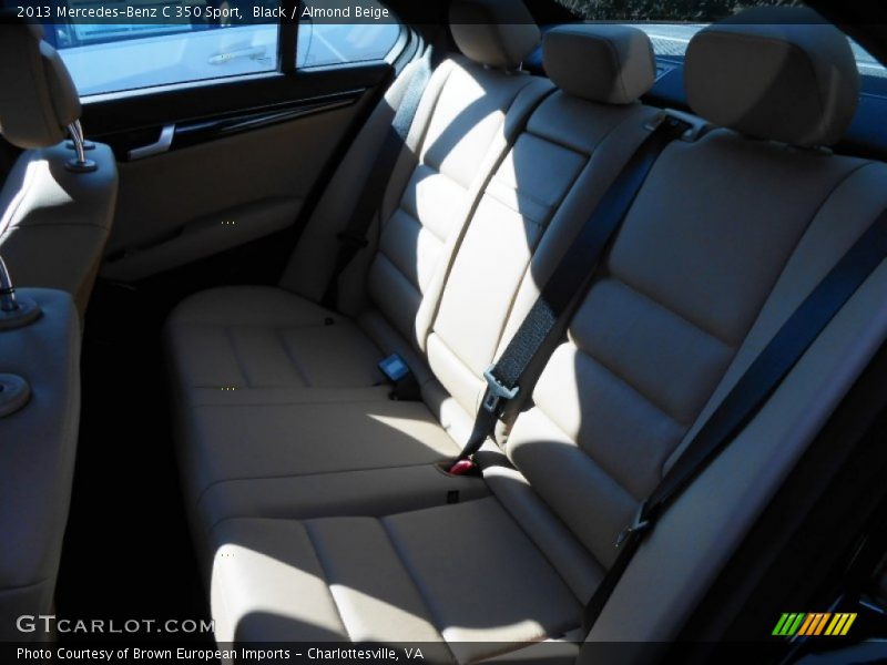 Black / Almond Beige 2013 Mercedes-Benz C 350 Sport