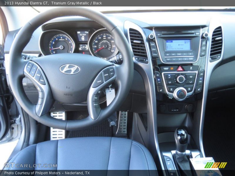 Dashboard of 2013 Elantra GT