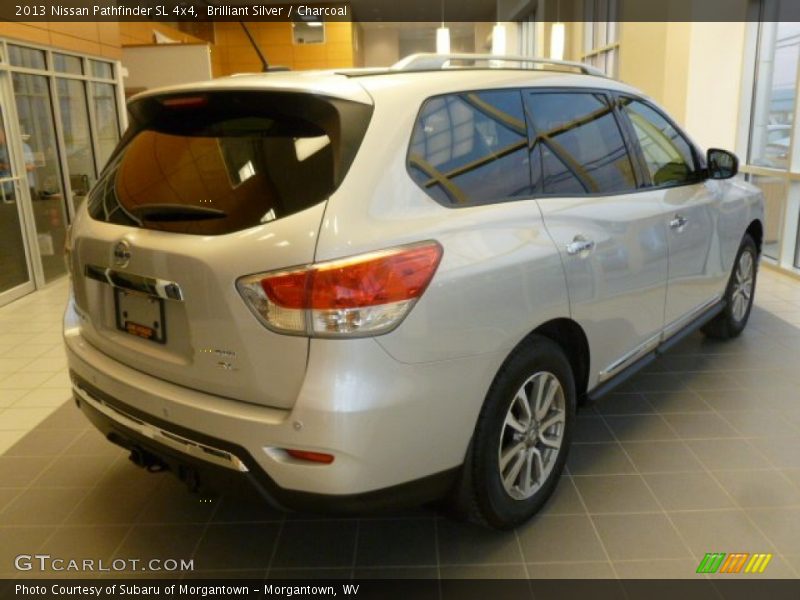 Brilliant Silver / Charcoal 2013 Nissan Pathfinder SL 4x4